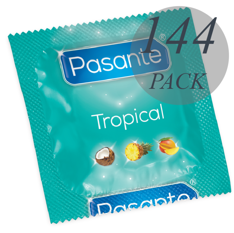 Pasante Sapori Tropicali 144 Unit - Preservativi - vista laterale