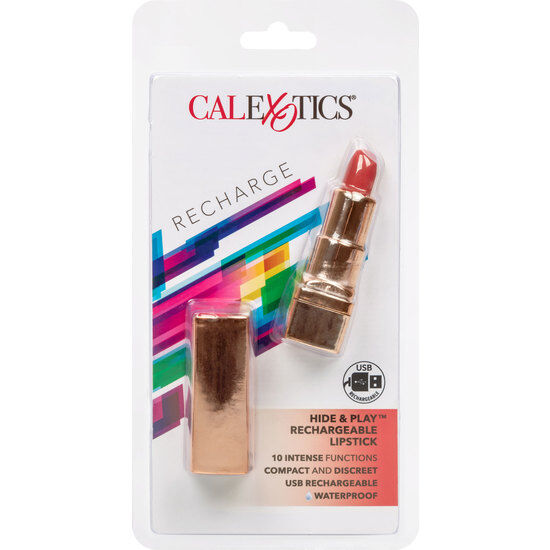 Calexotics Bala Rossetto - Accessorio intimo, colore rosso - vista laterale