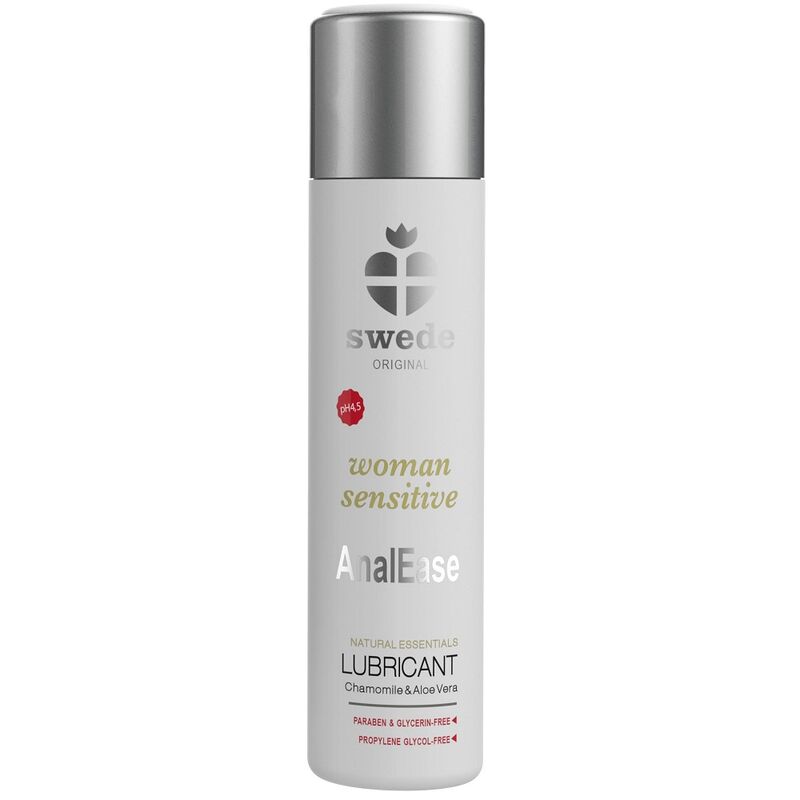 Swede Woman Sensitive Ease 60 ml - Lubrificante, kit da 3