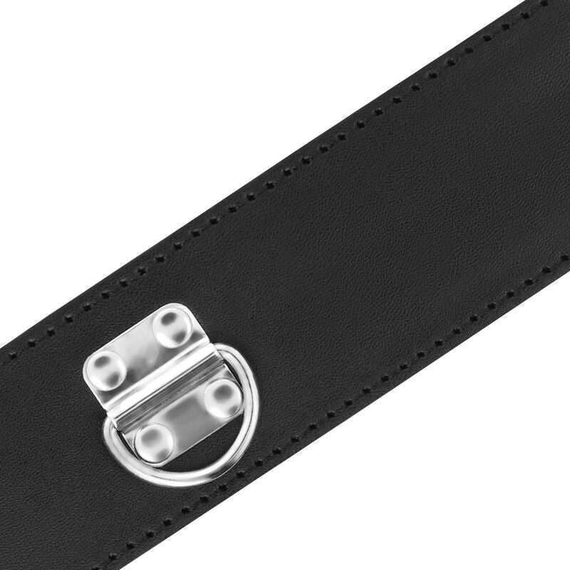 Darkness Collare - Accessorio intimo, colore bdsm chiusura nera - nella confezione