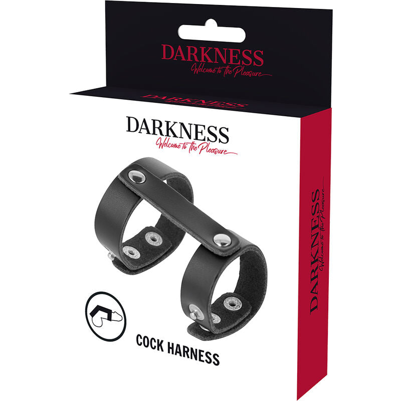 Darkness Regolabile - Anello per uomo - in mano per le dimensioni