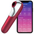Satisfyer Ventosa Dual Love - Massaggiatore con app