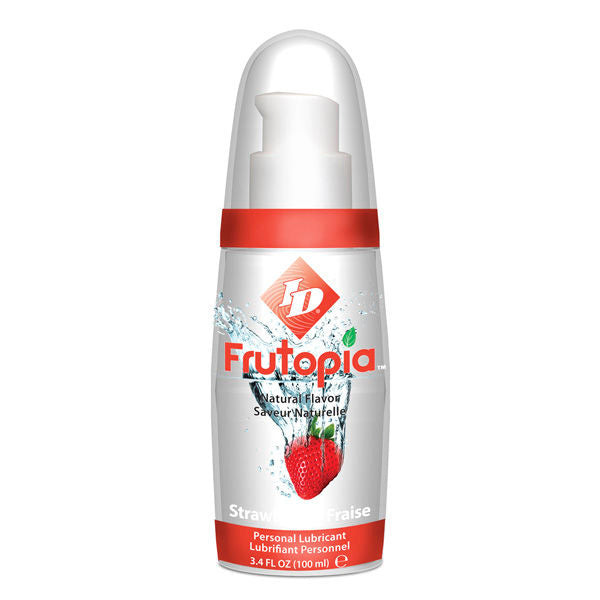 Id Frutopia Lube Fragola 100 ml - Lubrificante, kit da 3