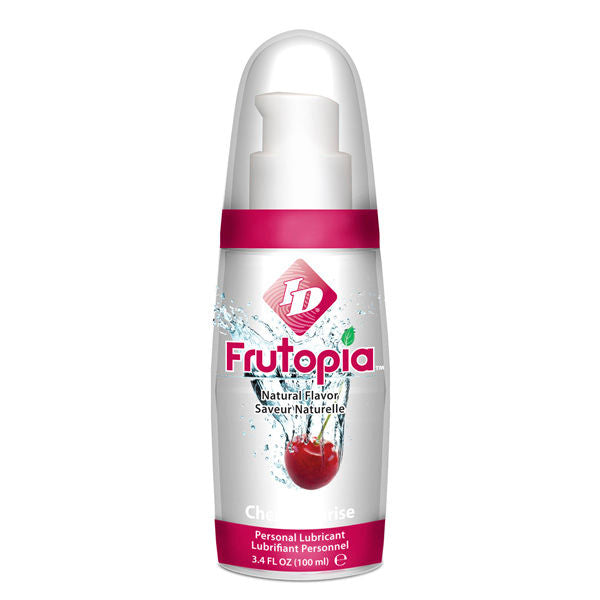 Id Frutopia Lube Ciliegia 100 ml - Lubrificante, kit da 3