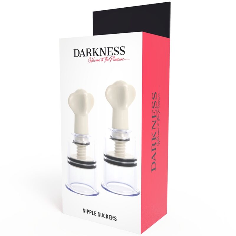 Darkness Capezzolo - Massaggiatore ad aria pulsata - nella confezione
