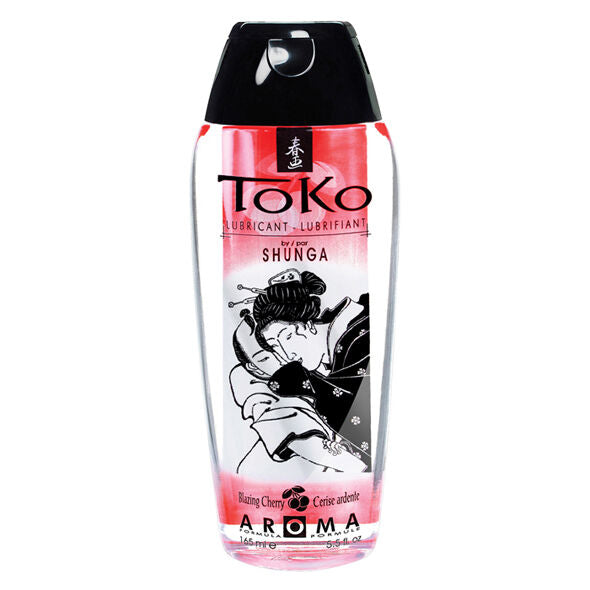 Shunga Aroma - Lubrificante, kit da 3, colore alla ciliegia bruciata