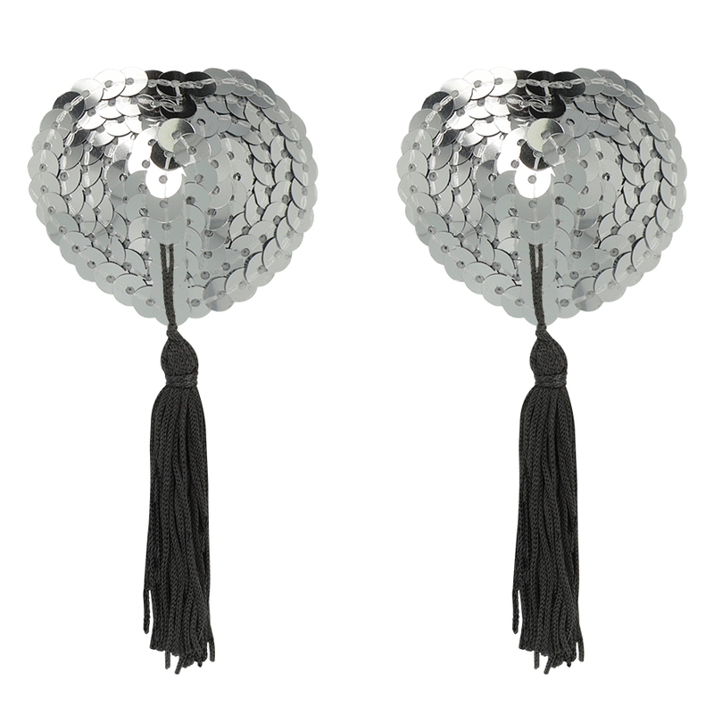 Coquette Chic Desire Copri Capezzolo - Lingerie, colore argento - dettaglio