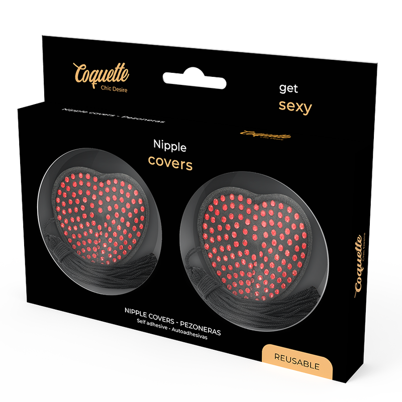 Coquette Chic Desire Copri Capezzoli Cuore - Lingerie - nella confezione