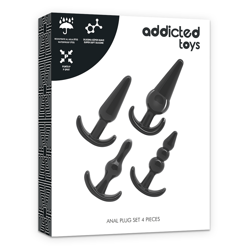 Addicted Toys 4 Tappi - Accessorio intimo - retro