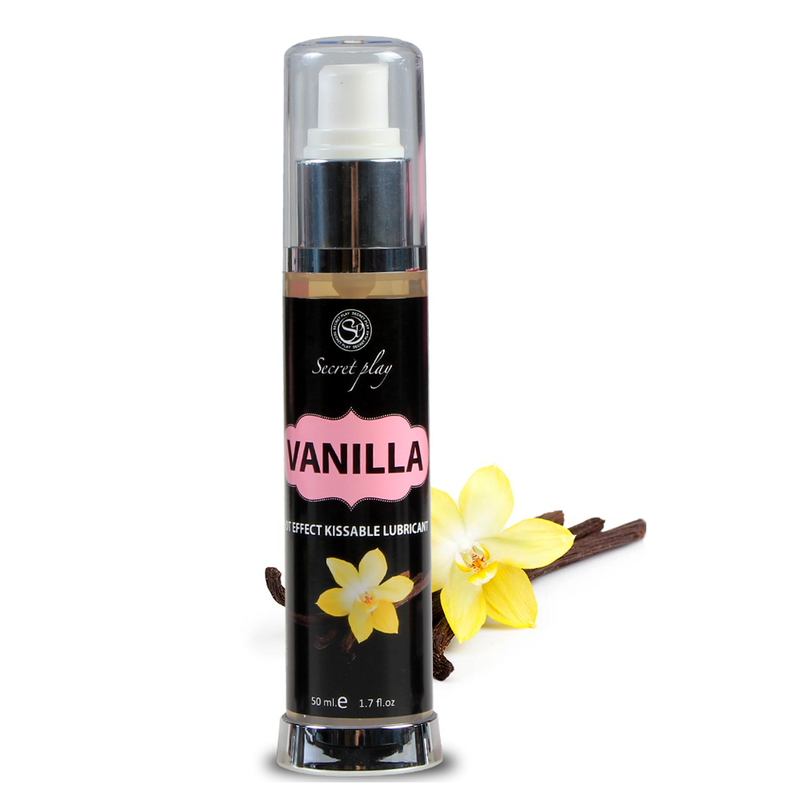 Secretplay 2 1 Effetto Calore Vaniglia 50 ml - Lubrificante, kit da 3