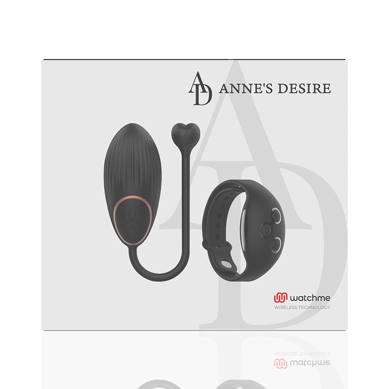 Anne'S Desire Egg Tecnologia - Massaggiatore con telecomando, colore nero - retro