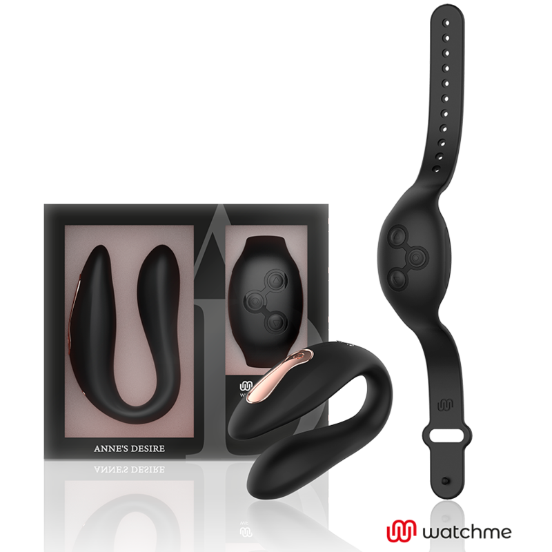 Anne'S Desire Dual Pleasure Tecnolog - Massaggiatore con telecomando, colore nero