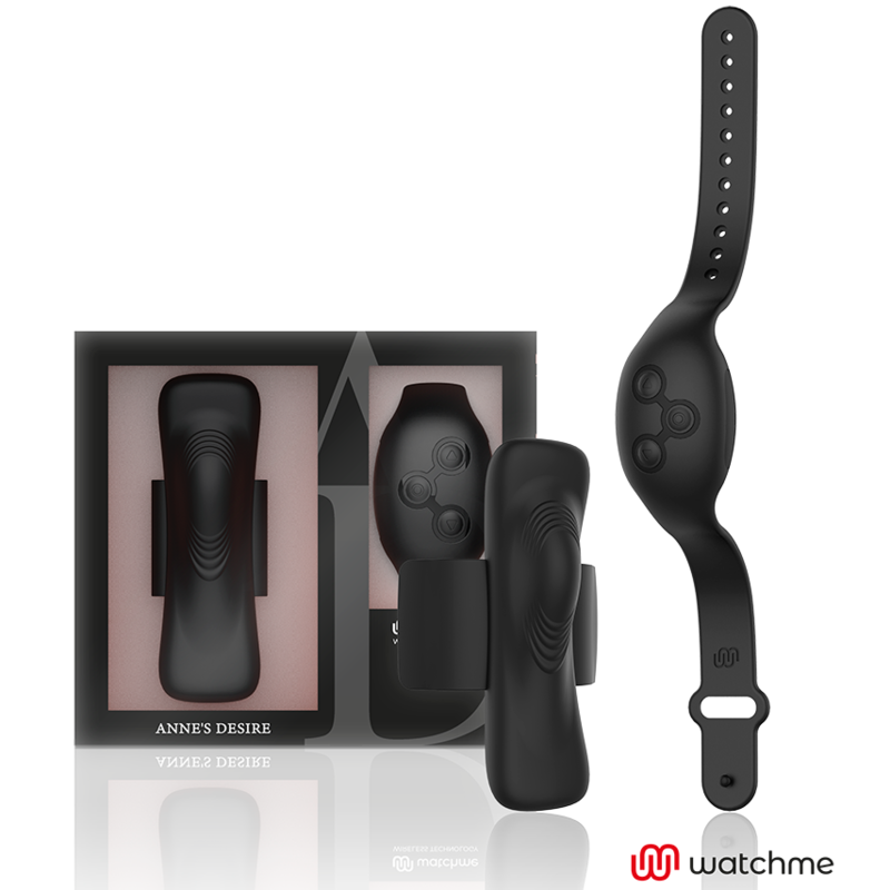 Anne'S Desire Panty Pleasure Tecnolog - Massaggiatore con telecomando, colore nero