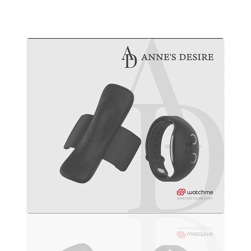Anne'S Desire Panty Pleasure Tecnolog - Massaggiatore con telecomando, colore nero - vista frontale