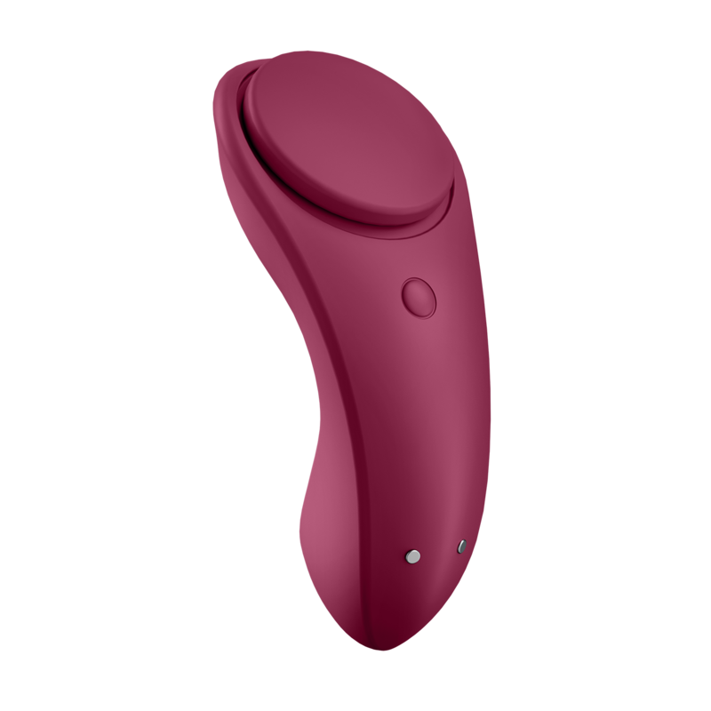 Satisfyer Secret Panty - Massaggiatore esterno - in mano per le dimensioni