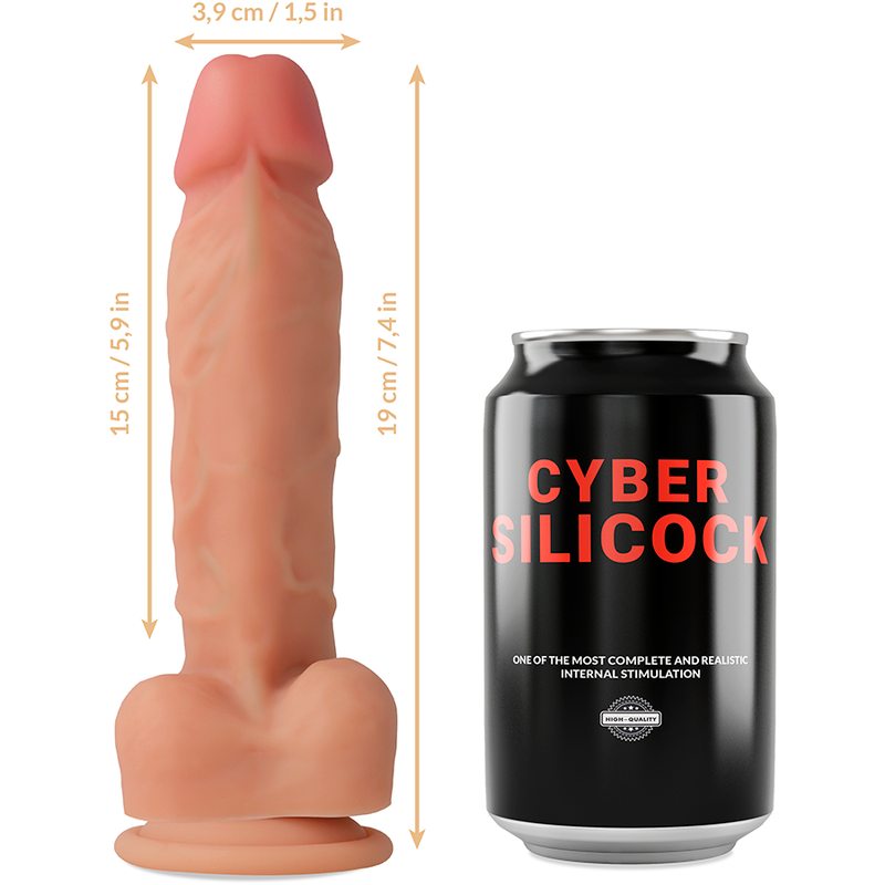 Cyber Silicock Strap ON - Accessorio intimo - retro