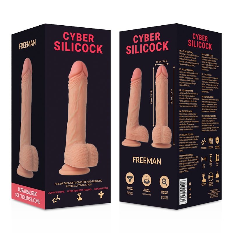 Cyber Silicock Strap ON - Accessorio intimo - vista laterale