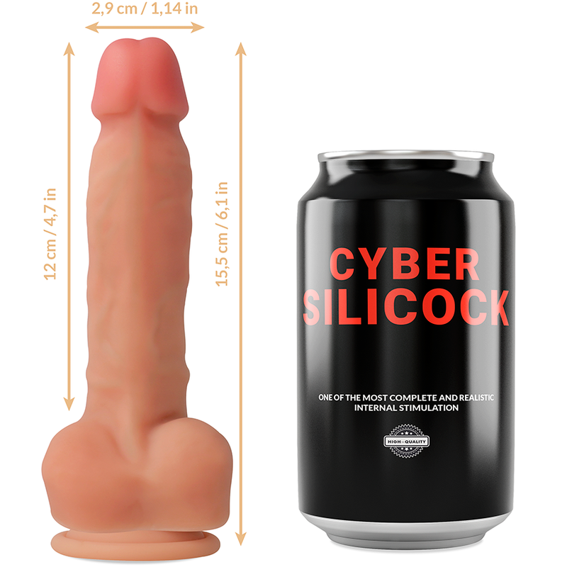 Cyber Silicock Ansel Strap ON - Accessorio intimo - retro