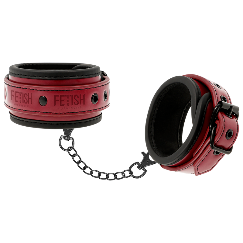 Fetish Submissive Dark Room Manette Alla Caviglia Vegan - Accessorio intimo