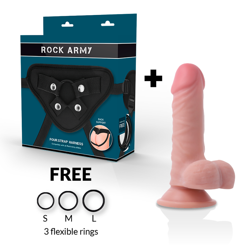 Rockarmy Imbracatura + Panzer - Accessorio intimo - vista laterale