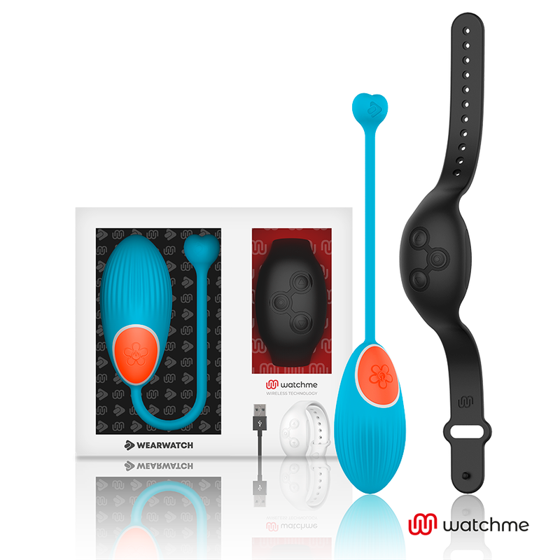 Wearwatch Tecnologia Watchme - Massaggiatore con telecomando, colore blu jet