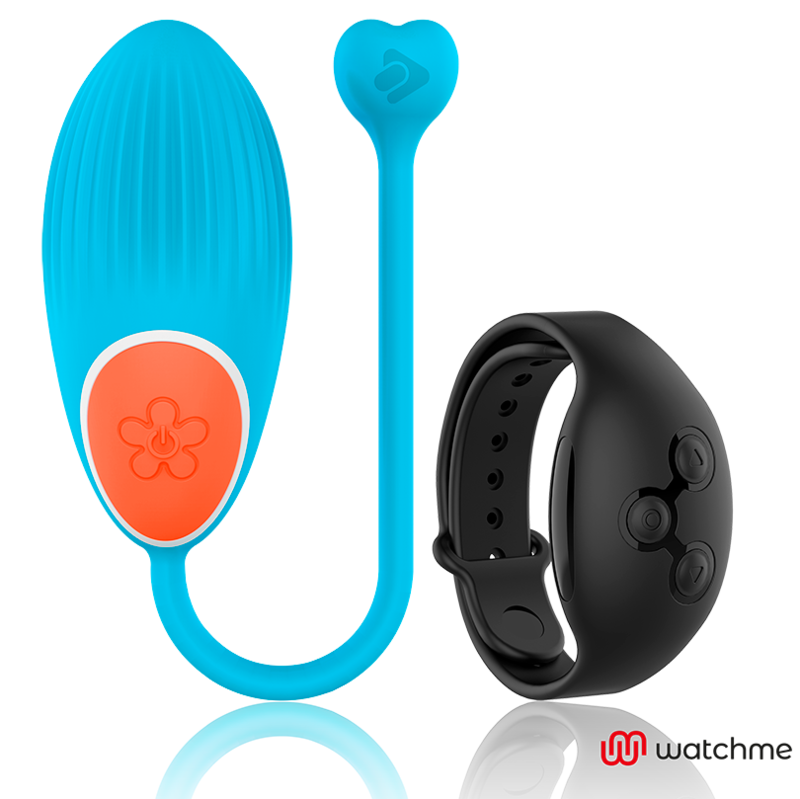 Wearwatch Tecnologia Watchme - Massaggiatore con telecomando, colore blu jet - vista laterale