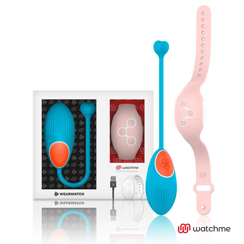 Wearwatch Tecnologia Watchme - Massaggiatore con telecomando, colore blu rosa