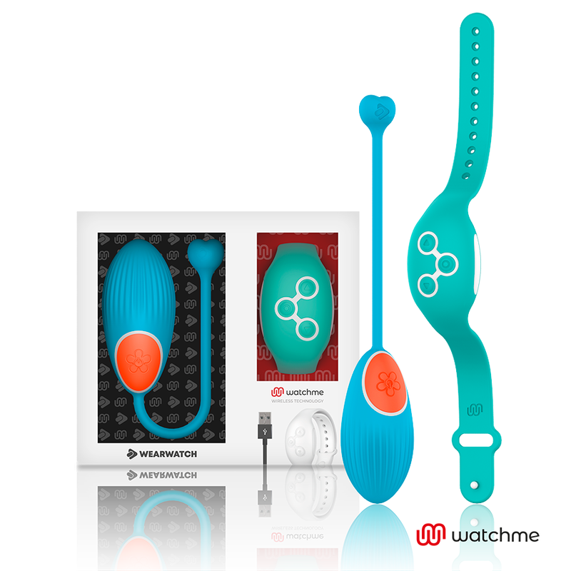 Wearwatch Tecnologia Watchme - Massaggiatore con telecomando, colore blu acquamarina