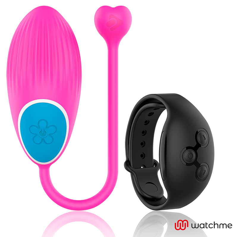 Wearwatch Tecnologia Watchme - Massaggiatore con telecomando, colore fucsia jet - vista laterale