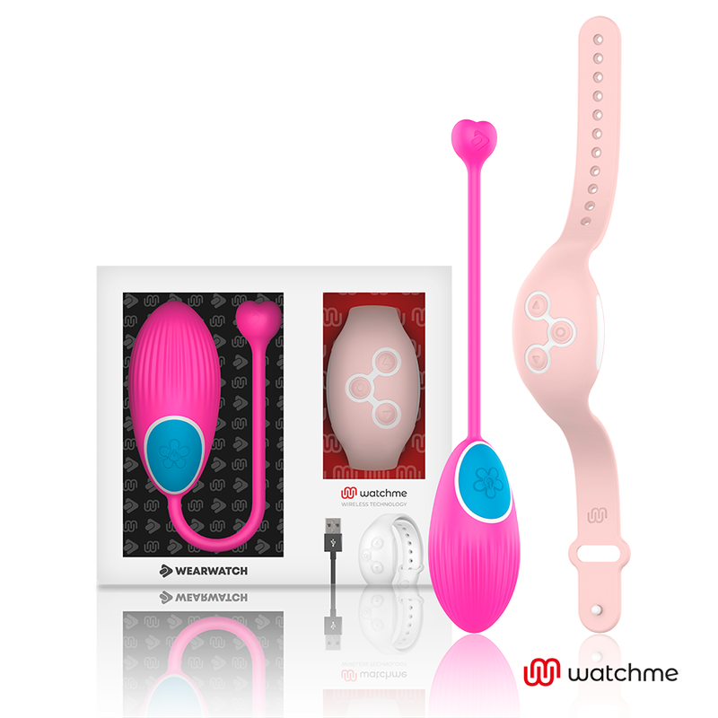 Wearwatch Tecnologia Watchme - Massaggiatore con telecomando, colore fucsia rosa