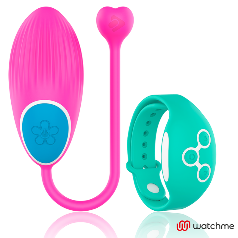 Wearwatch Tecnologia Watchme - Massaggiatore con telecomando, colore fucsia mare - vista laterale