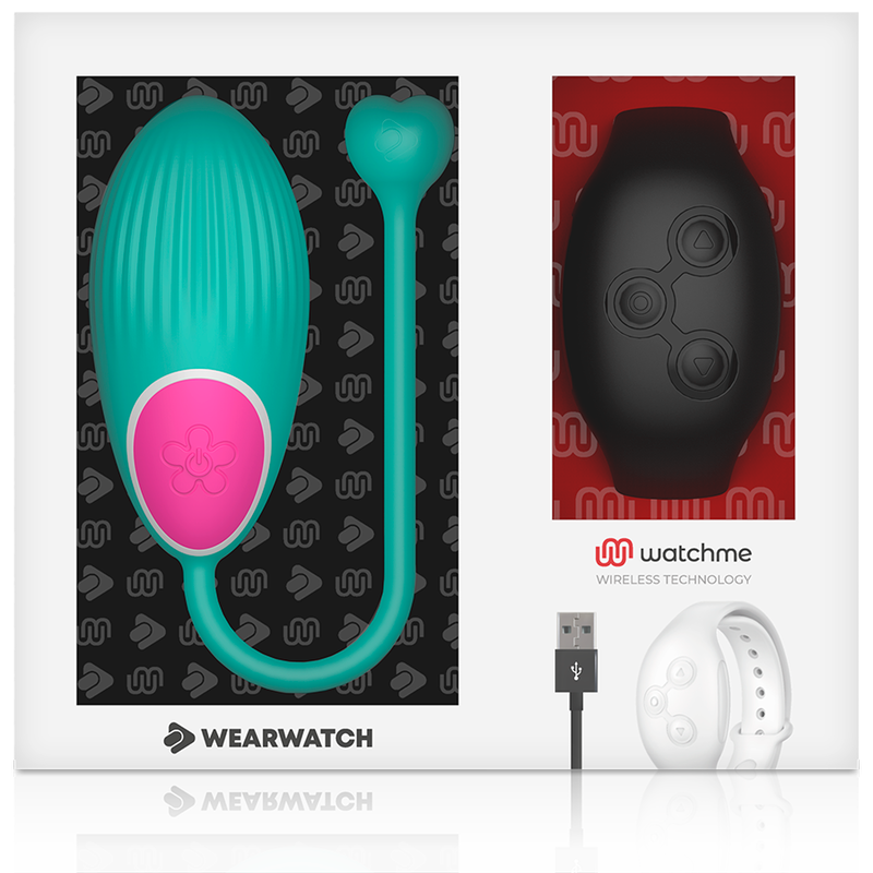 Wearwatch Egg - Massaggiatore con telecomando - retro