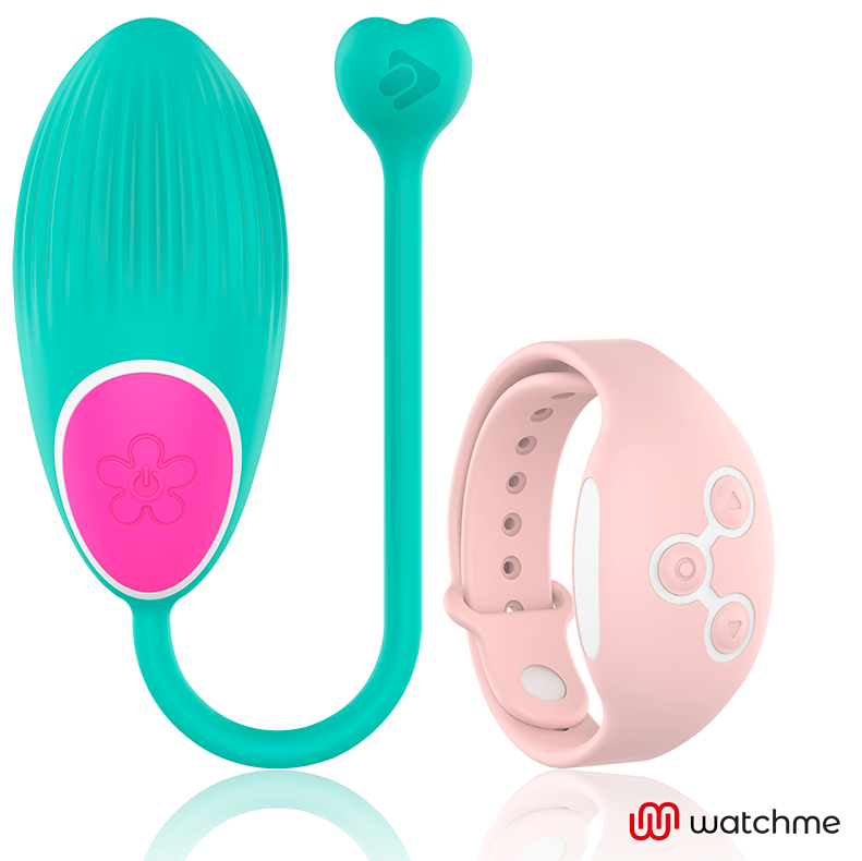Wearwatch Tecnologia Watchme - Massaggiatore con telecomando, colore mare rosa - vista laterale