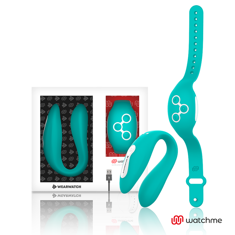 Wearwatch Watchme - Massaggiatore con telecomando, colore verde chiaro
