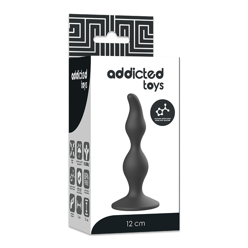 Addicted Toys Plug Sessuale 12 CM - Accessorio intimo - in mano per le dimensioni