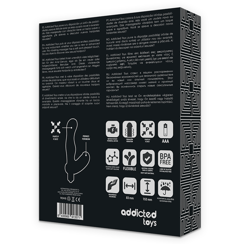 Addicted Toys P Spot Vibe - Accessorio intimo - vista frontale